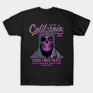 Space Pilots Skull T-Shirt